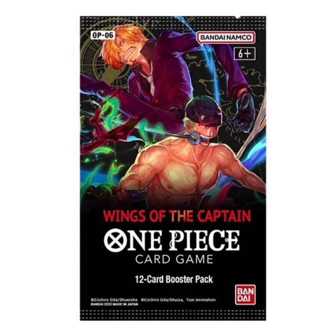 One Piece OP-06 WINGS of CAPTAIN English One Piece card tcg (12-card) Booster
