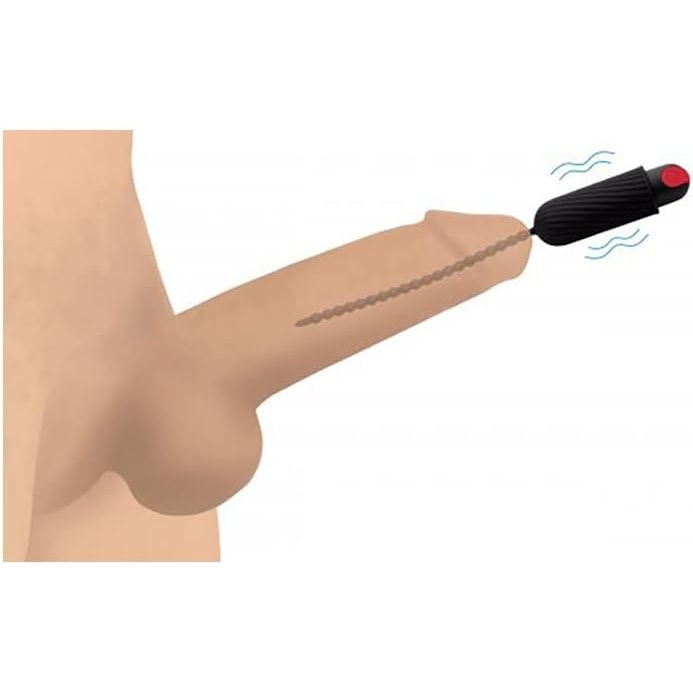 Thumbnail: Master Series 28X Dark Chain Vibrating Urethral