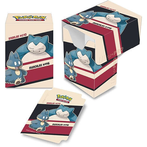 ULTRA PRO DECK BOX POKEMON SNORLAX & MUNCHLAX
