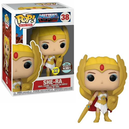 Pop! #038 Specialty Glows in Dark TV MOTU SHE-RA CLASSIC R20210316 PK4