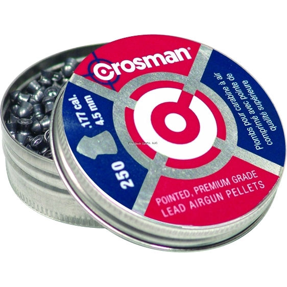 CROSSMAN .177CAL POINTED LEAD PELLETS