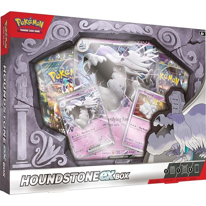Pokemon HOUNDSTONE EX Box