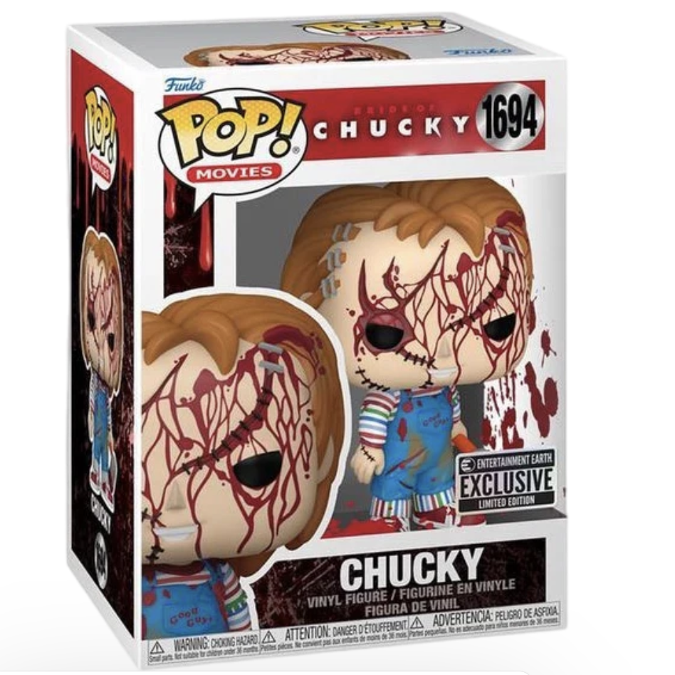 Exclusive Pop #1694 Bleeding CHUCKY EE