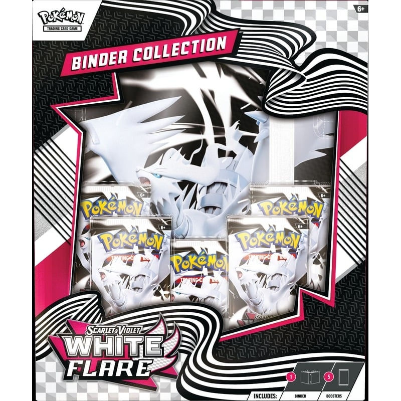 WHITE FLARE Binder COLLECTION BOX (5-card) & 9-pocket binder Pokemon R202507-6