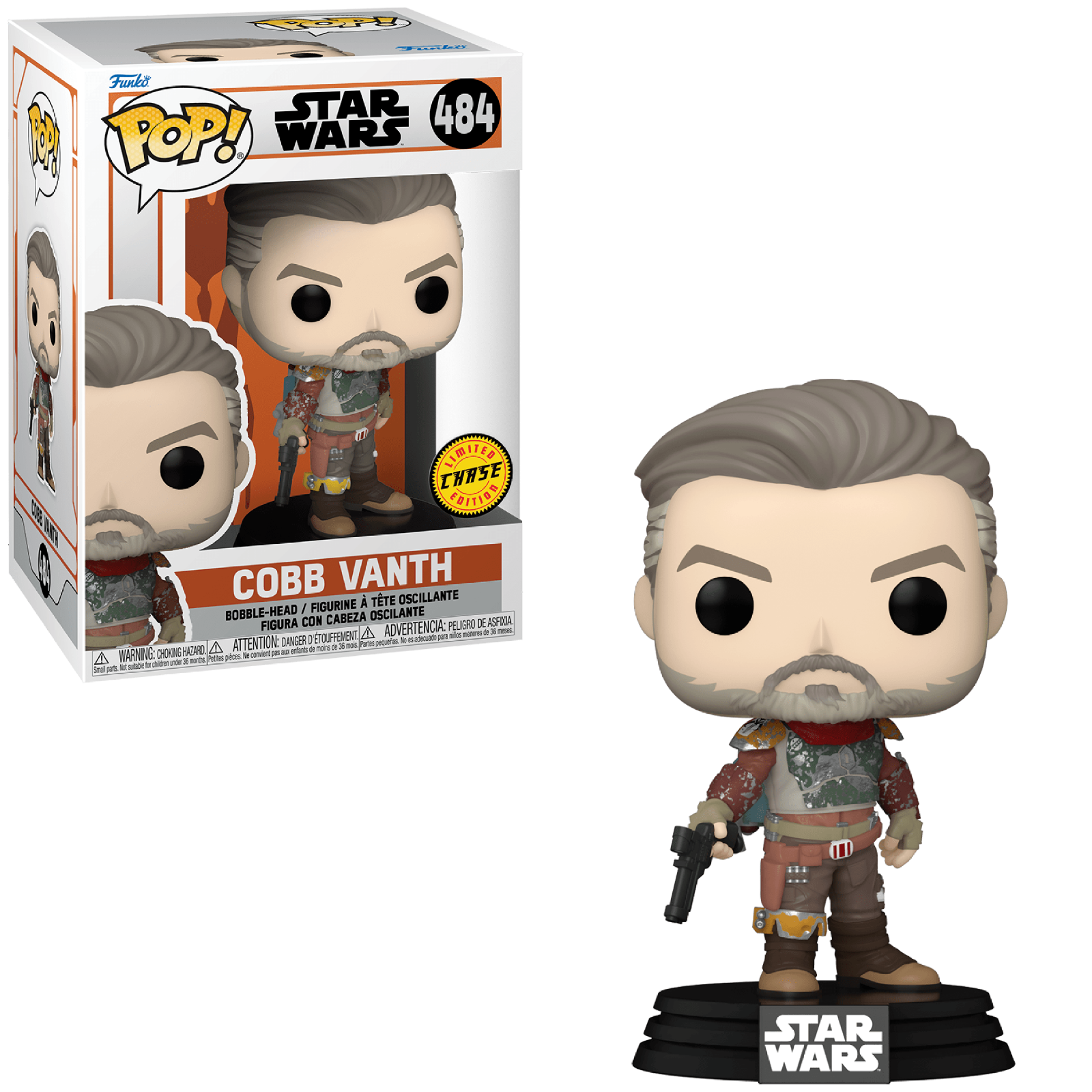 CHASE Pop! #484 Cobb Cobb Vanth MARSHAL R20220126 pk1+1(lucky) R202220201 pk18