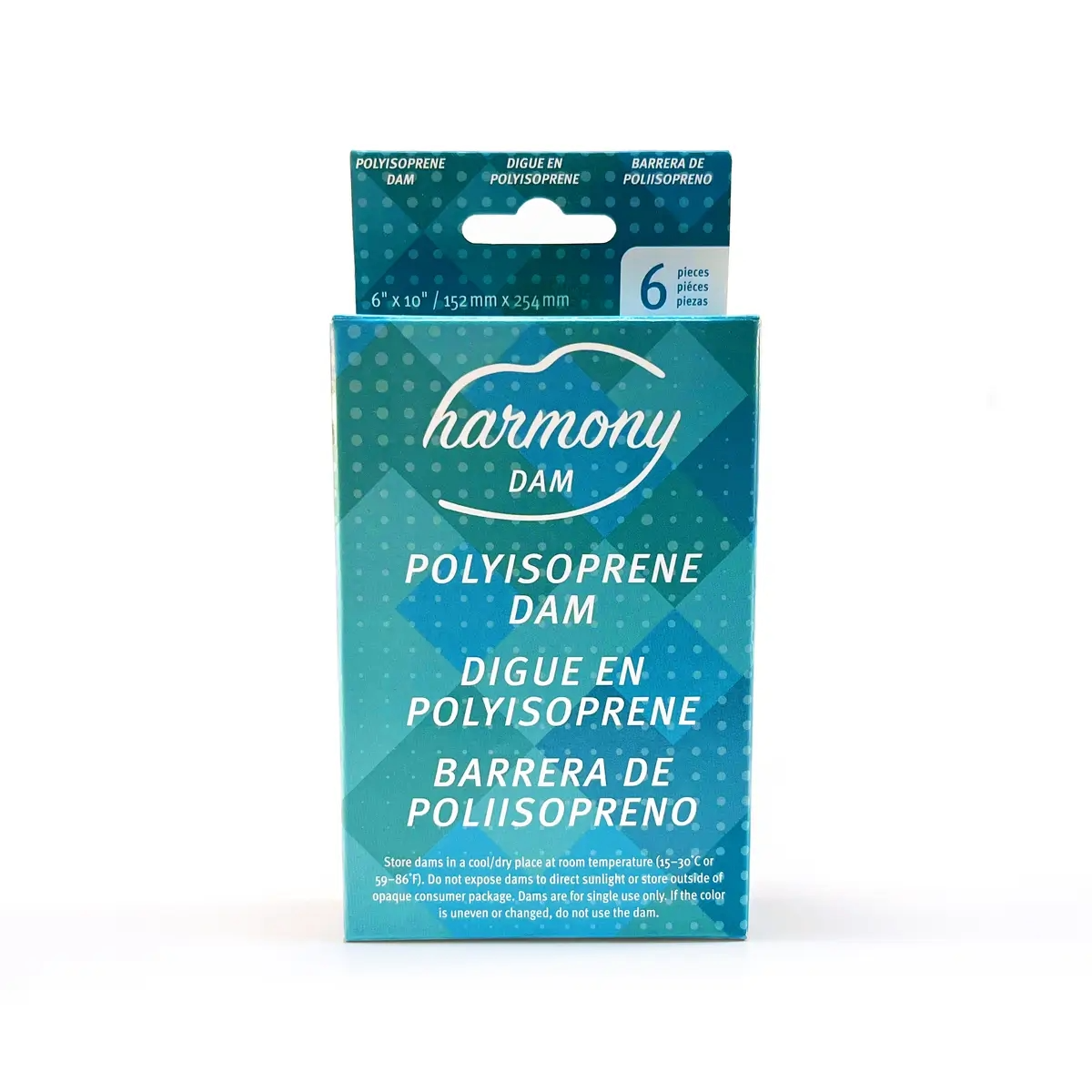 Harmony Dam - NON-Latex Dam 6pk