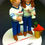 Thumbnail: Lesbian Hockey Player's Wedding Cake Toppers custom made for