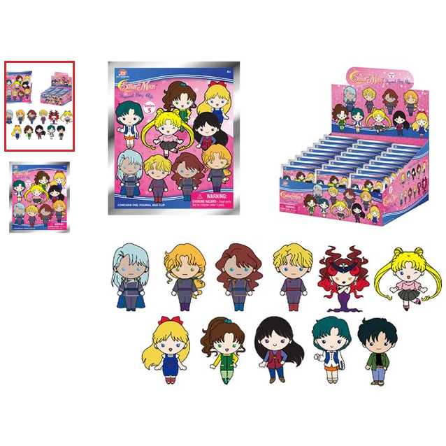 Miniature : SAILOR MOON Blind Bag 3D Figural Bag Clip S5 Series 5 EE20220715-24