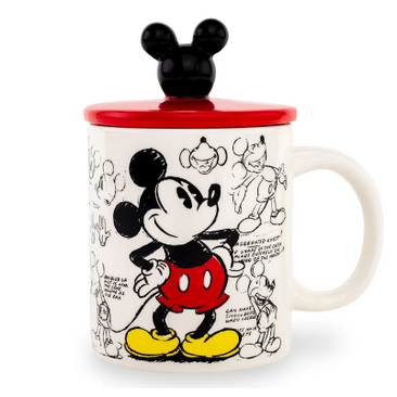3D Disney MICKEY Mug with Sculpted Head Lid
