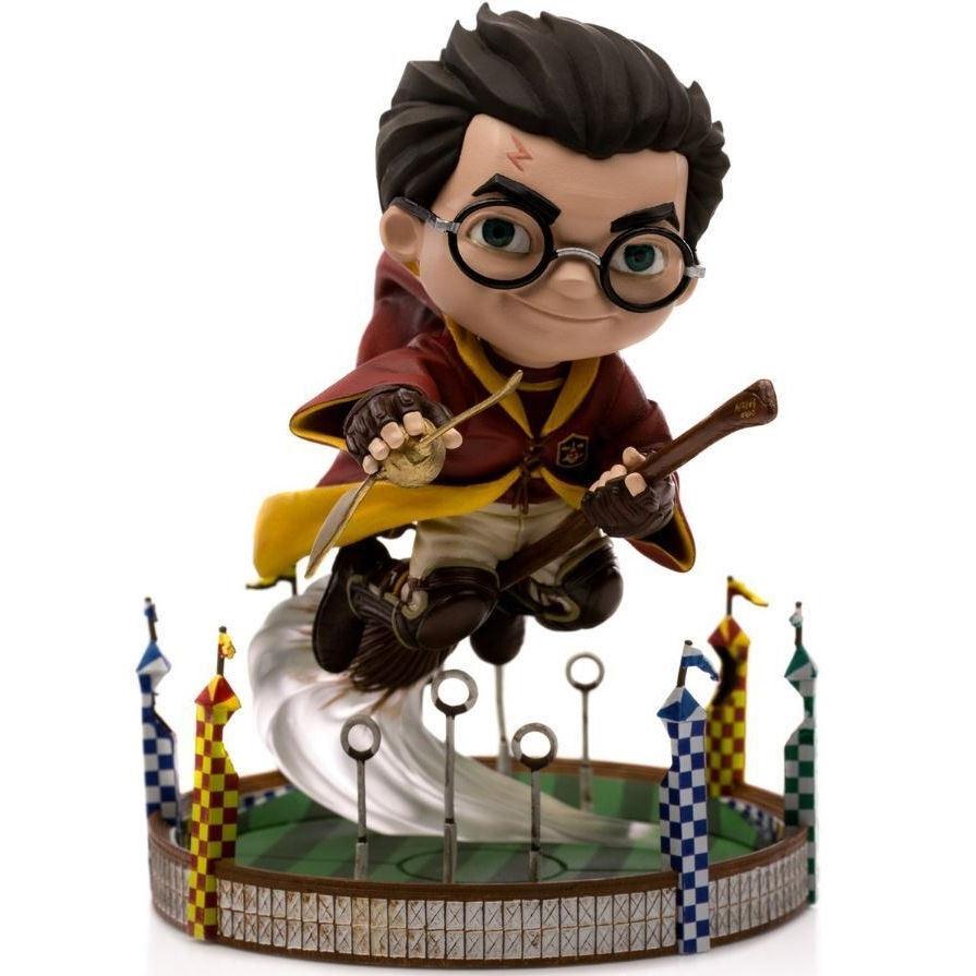 Harry Potter at The Quidditch Match Minico Statue Figure (free) bioworld202311