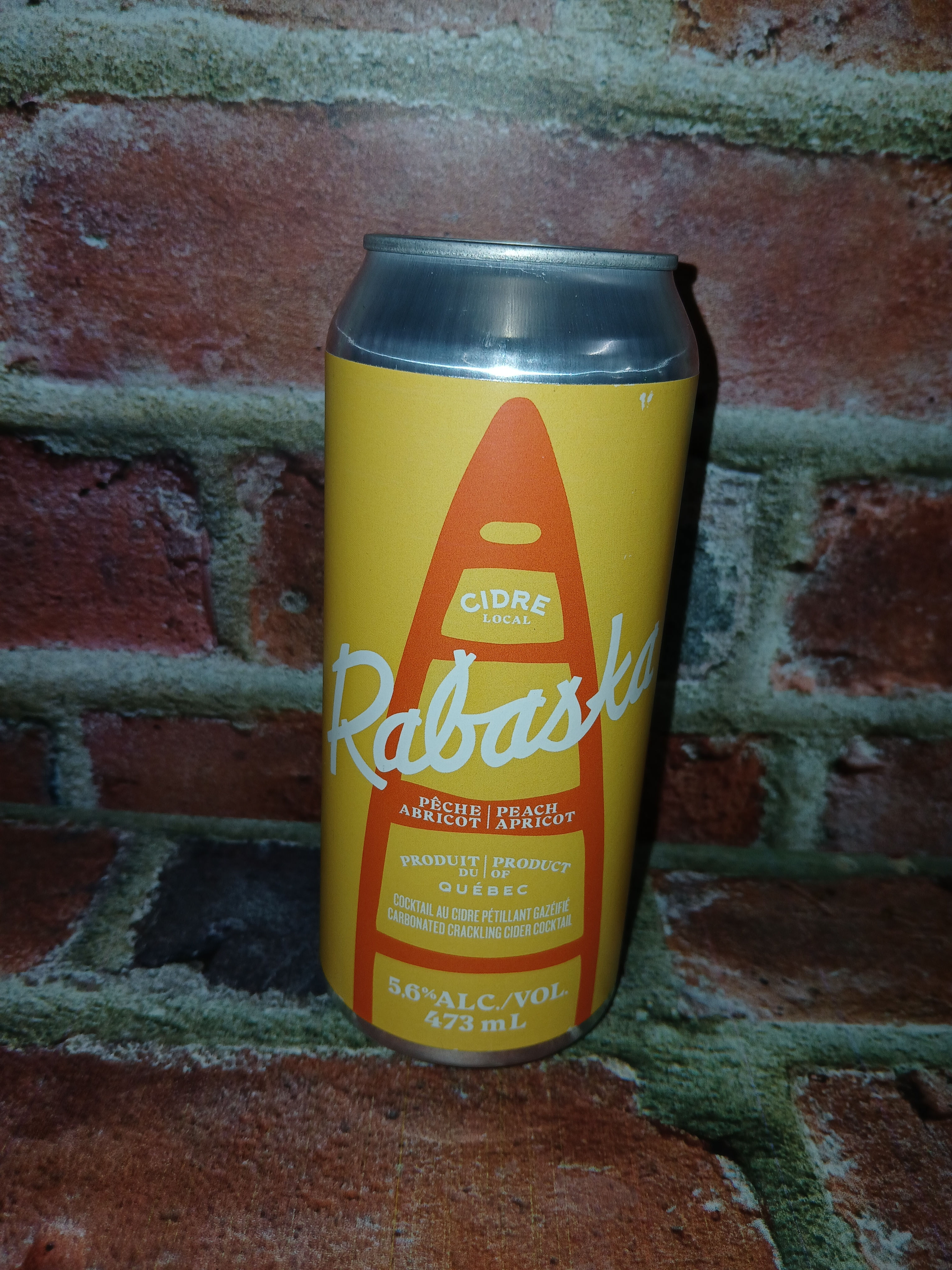 RABASKA PECHE APRICOT 5.6 % 473 ML