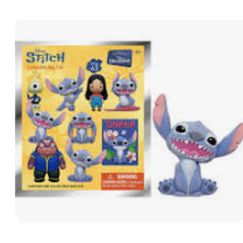 Official Disney stitch keychain blind bag