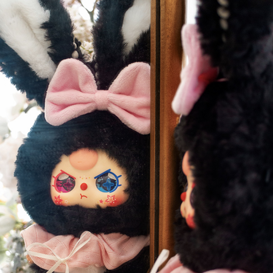 Miniature : Official BABY THREE Lily Rabbit Town Plush keychain blind box S20250831-6