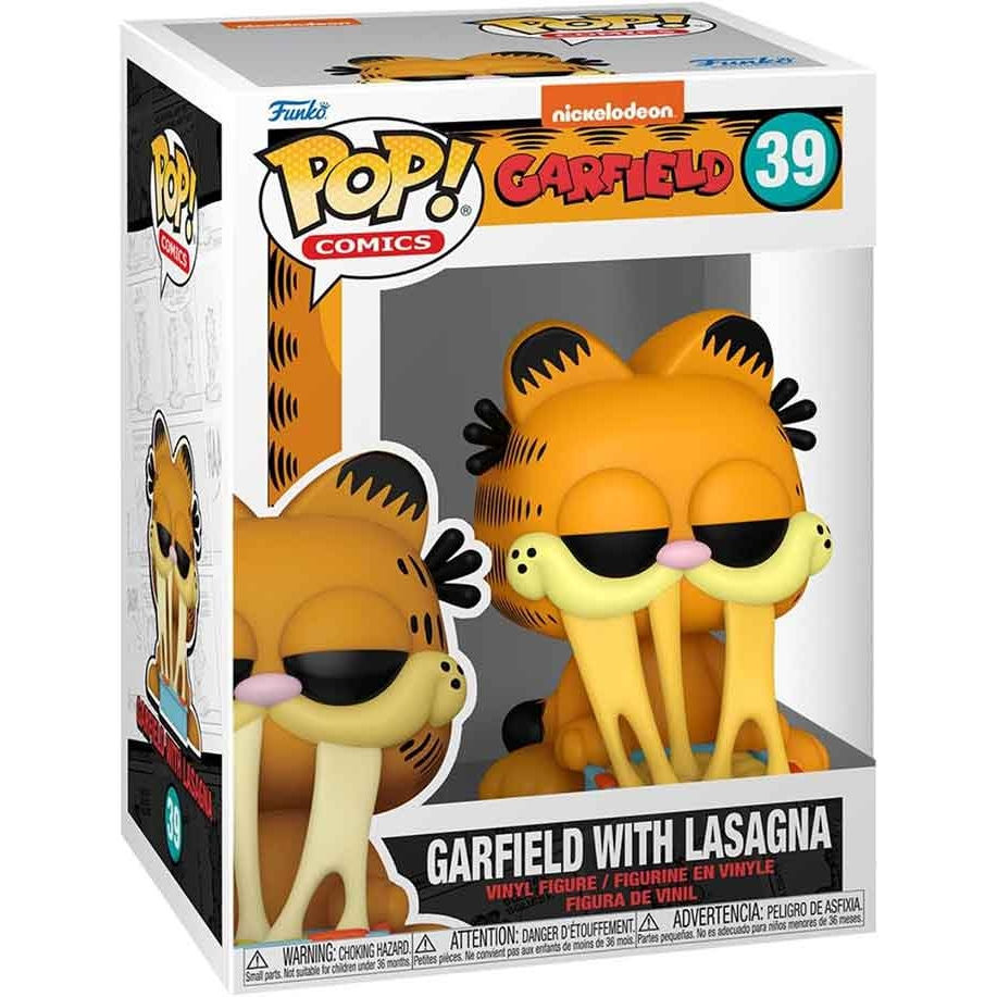 pop #039 GARFIELD with Lasagna pizza R202407-6