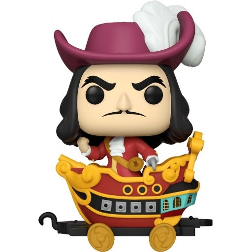 Exclusive Pop! #014 CAPTAIN HOOK IN CART TRAIN Villains TR2023-2