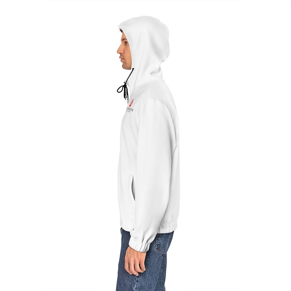 Thumbnail: Maple Grove x ZeXzy Men's Full-Zip Hooded Light Jacket