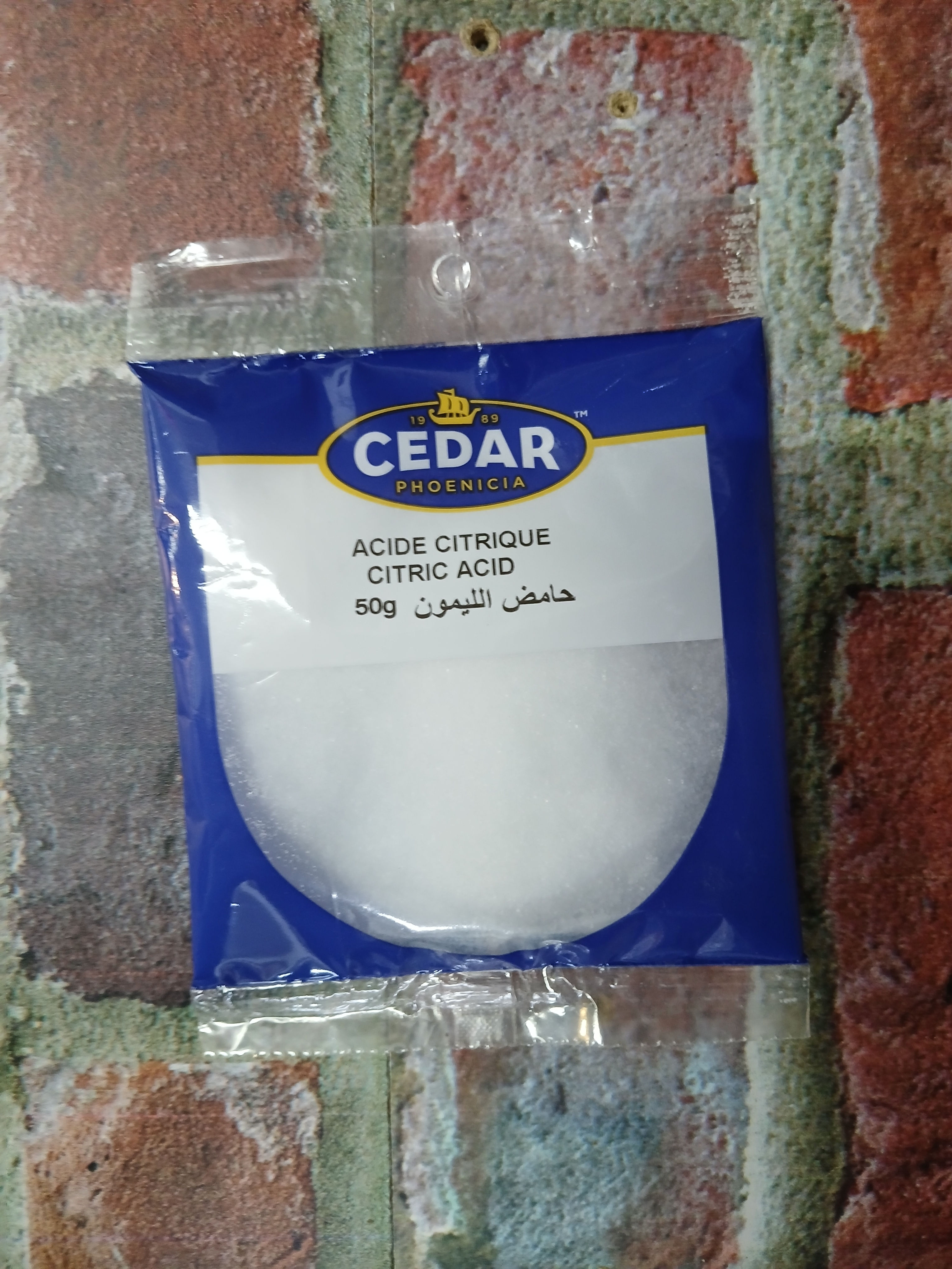 CEDAR ACIDE CITRIQUE 50G