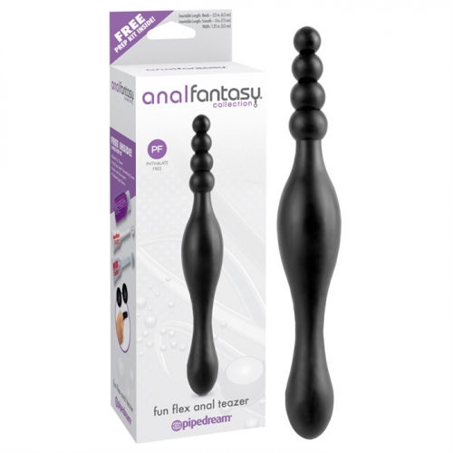 ANAL FANTASY COLLECTION FUN FLEX ANAL TEAZER BLACK
