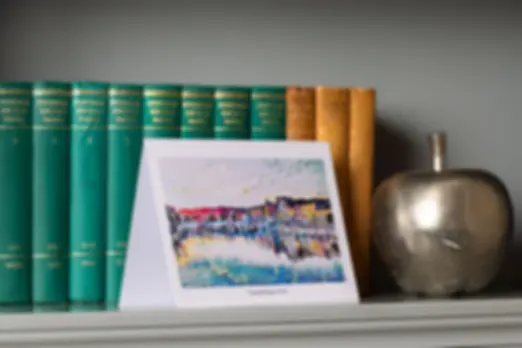 'Evening whispers of Cork' - Greeting Card