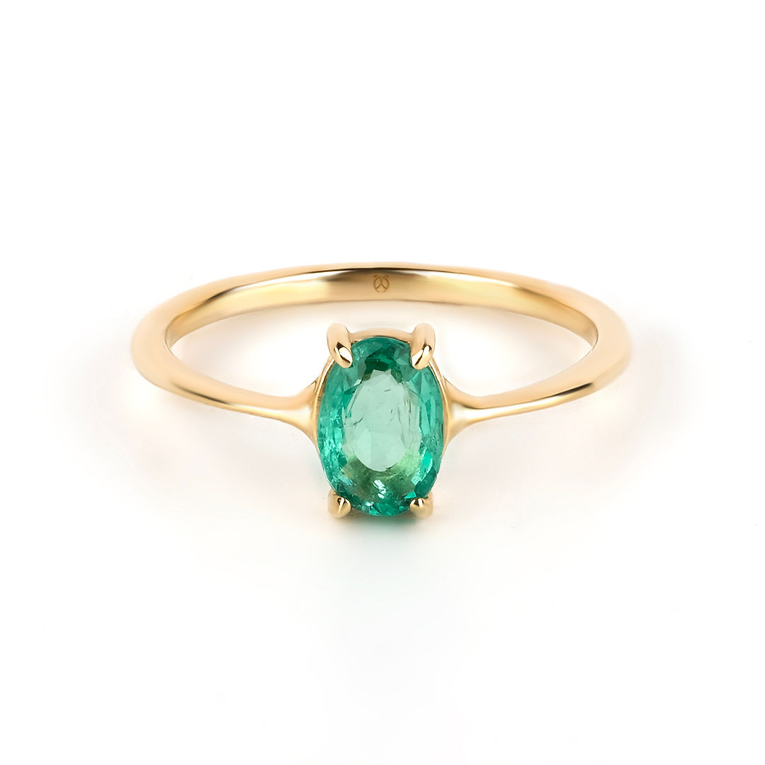 Vanessa Colombia Zümrüt Tasarım Yüzük