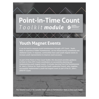 PiT Count - Youth Magnet Events