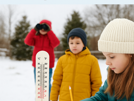 ❄️ Winter Science Wonders: What Kids Can Observe and Explore This Season