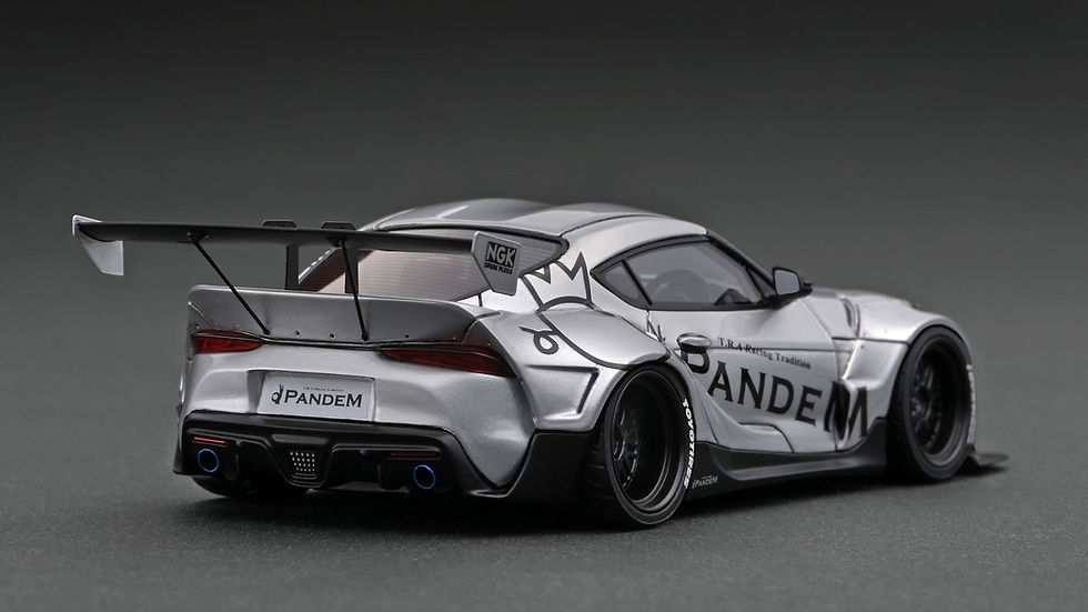 Thumbnail: 1/43 Scale PANDEM Supra (A90) Silver (IG2146)