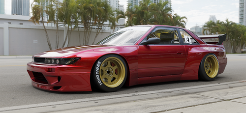 Nissan | S13 V3 Body Kit | PANDEM Lab | Rocket Bunny | Pandem