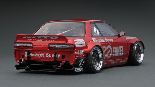 Rocket Bunny S13 V2 Red Metallic | Lab
