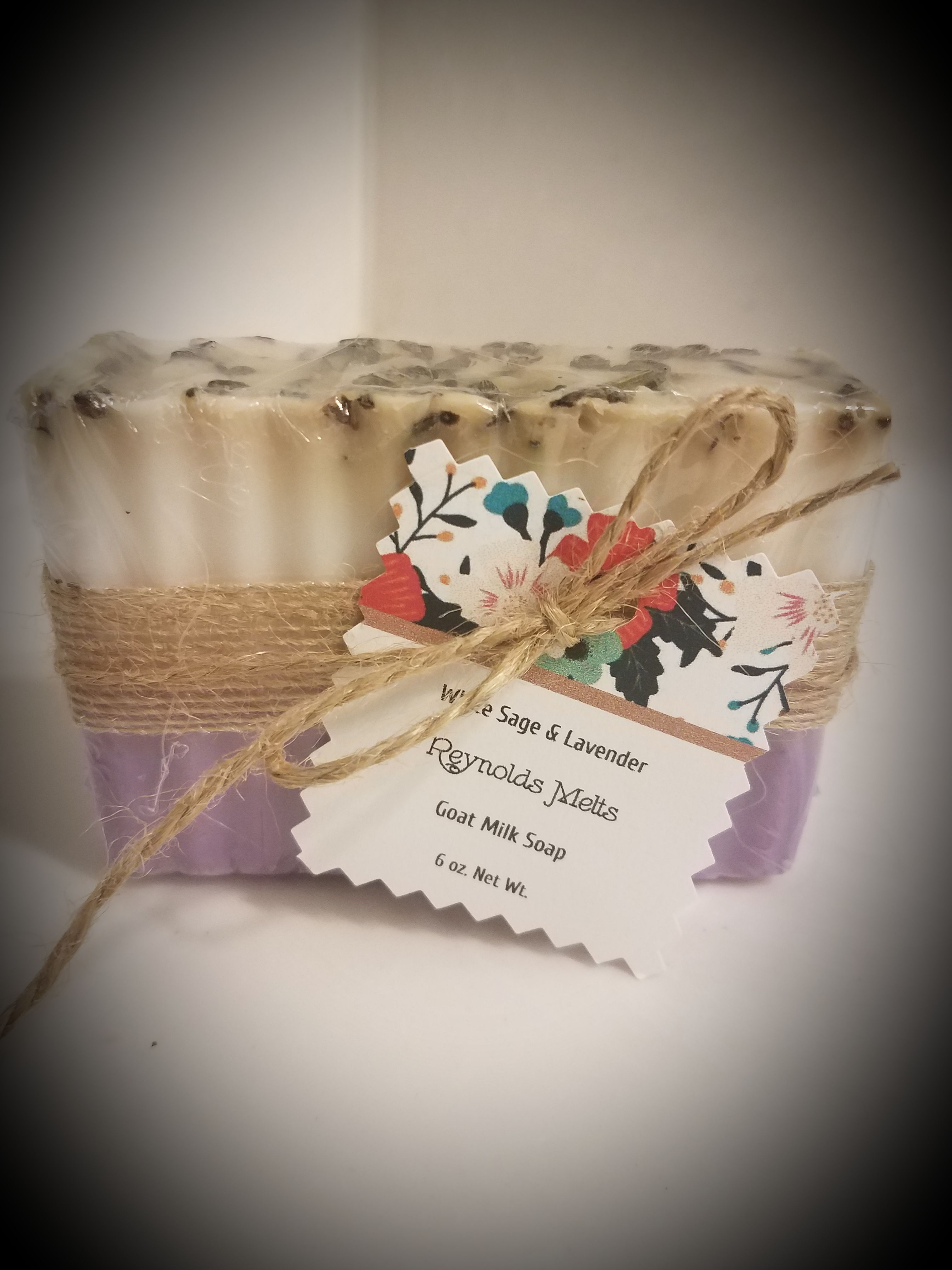 White Sage & Lavender Goat Milk Loaf Soap Bar