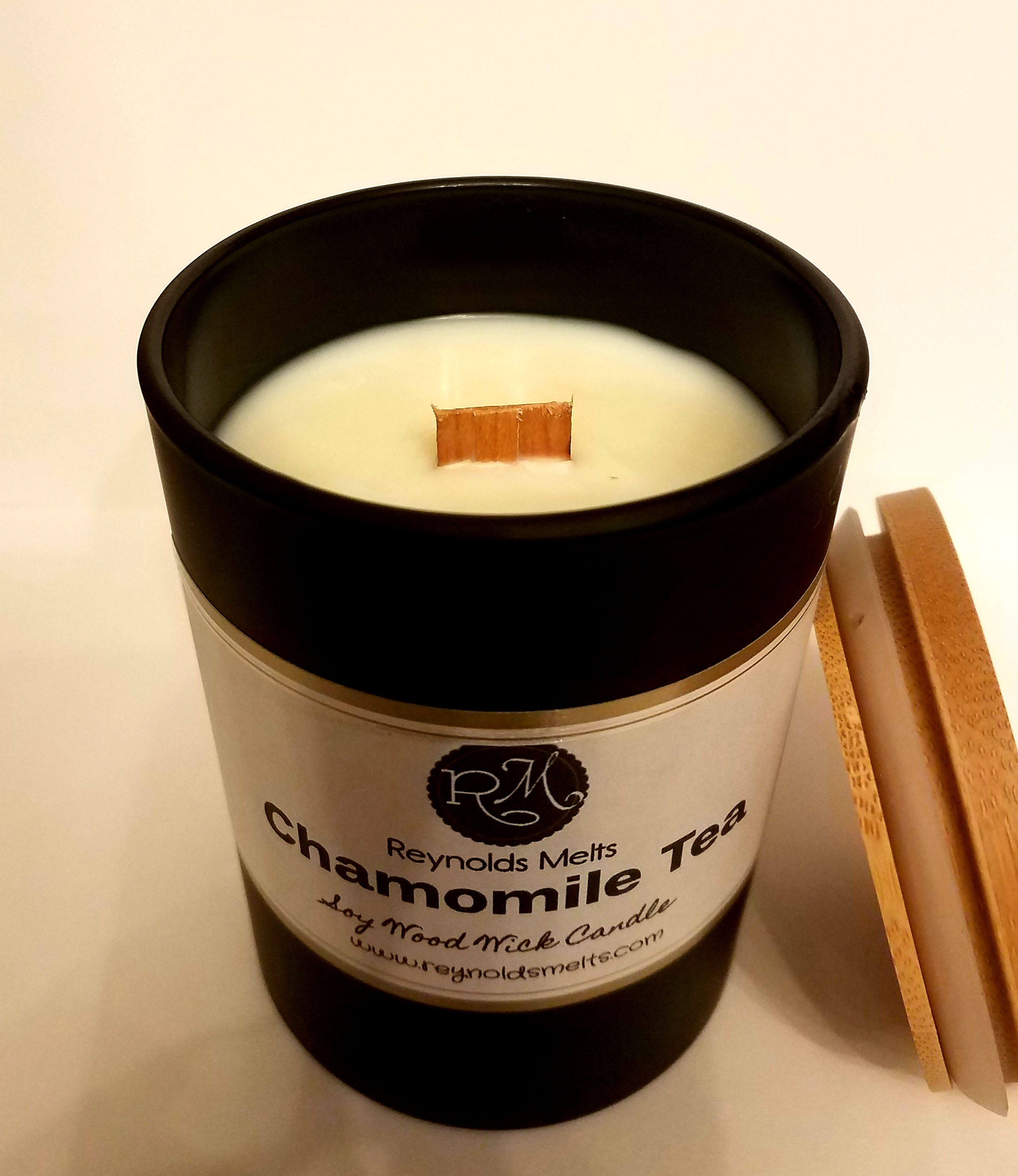 Chamomile Tea Wood Wick Candle