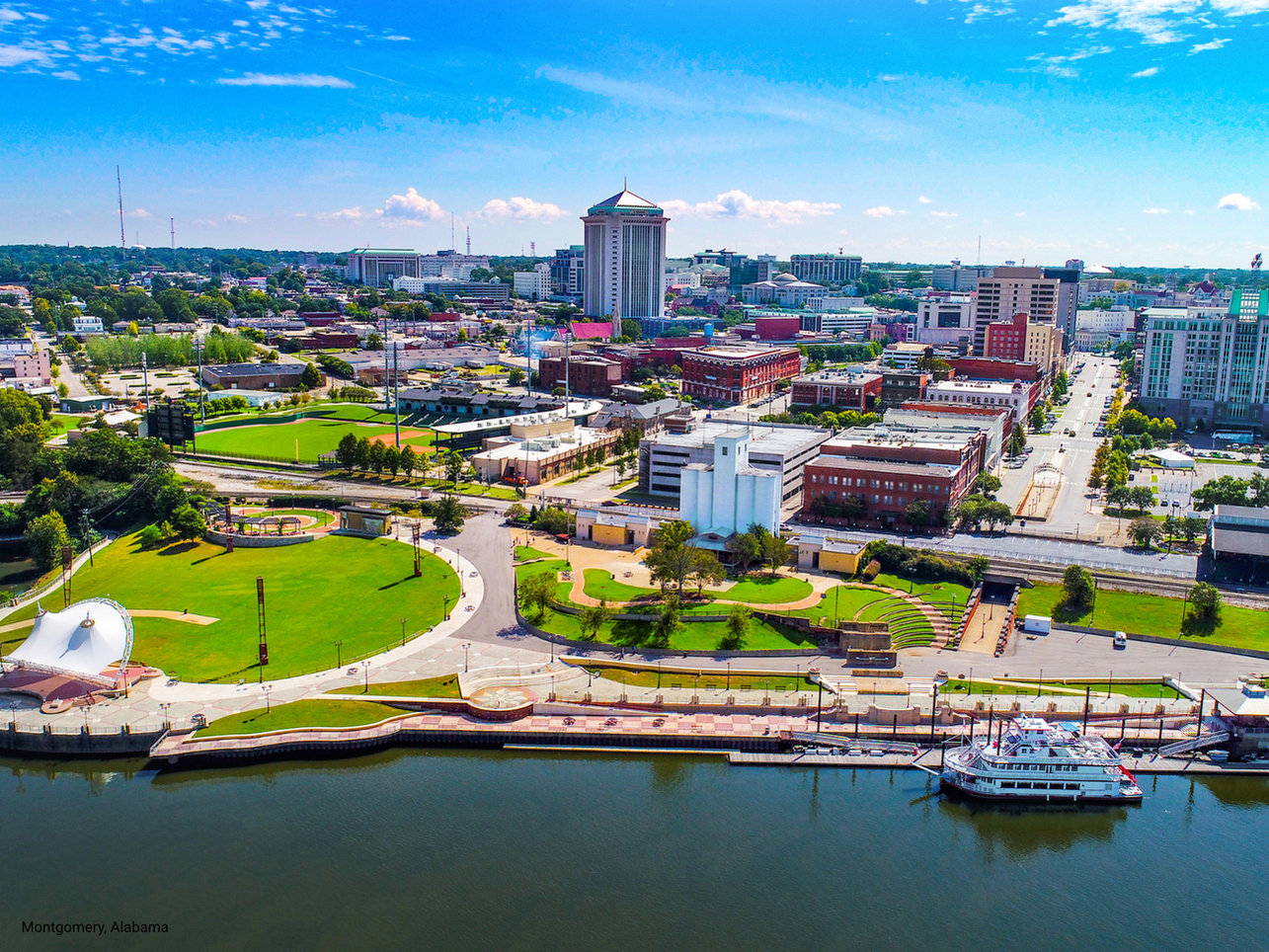 View of Montgomery, Alabama