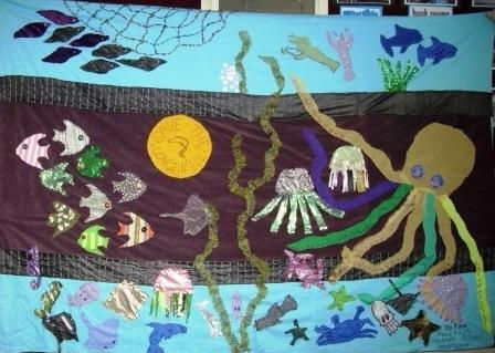 WOOOHOOO!  Glenbervie is the first to share their finished tapestry section!