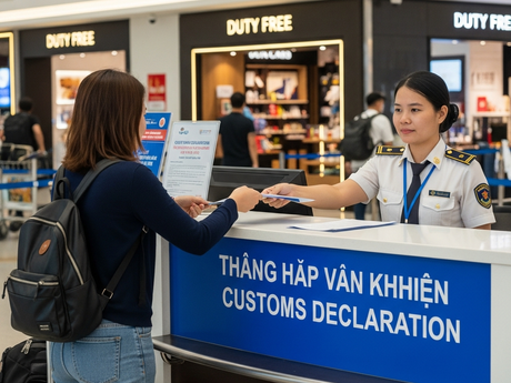 Khai báo thủ tục hải quan cho hàng tạm nhập tái xuất