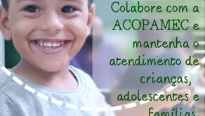 Campanha “Seja Amigo da Acopamec” busca fortalecer laços entre doadores e entidade