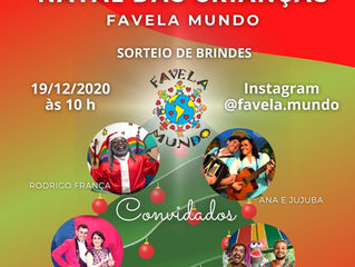 Favela Mundo realiza live de Natal