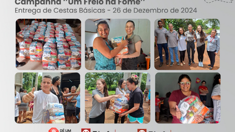 Triunfo Concebra realiza entrega de cestas básicas