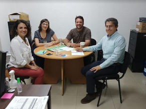 Delegación de la RSF, OCU y CDHIC visita el subdirector de migrantes en Ciudad de México