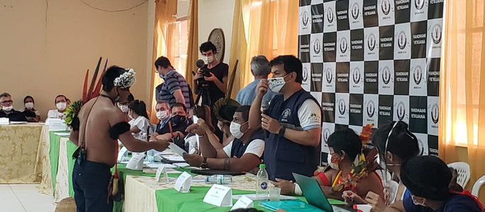 Indígenas do AM contestam dados da Sesai e apresentam proposta para criação de subdistrito Yanomami