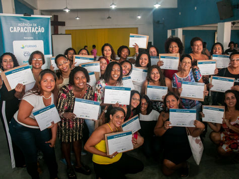 Começaram as Formaturas da Agência de Capacitação!