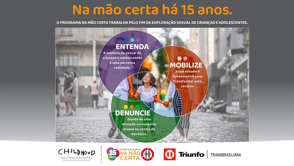 Triunfo Transbrasiliana reforça sobre a importância dos 31 anos do ECA