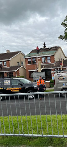 A roof being fixed in Tipperary