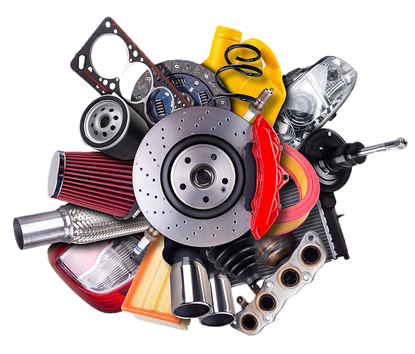 Variety of car parts
