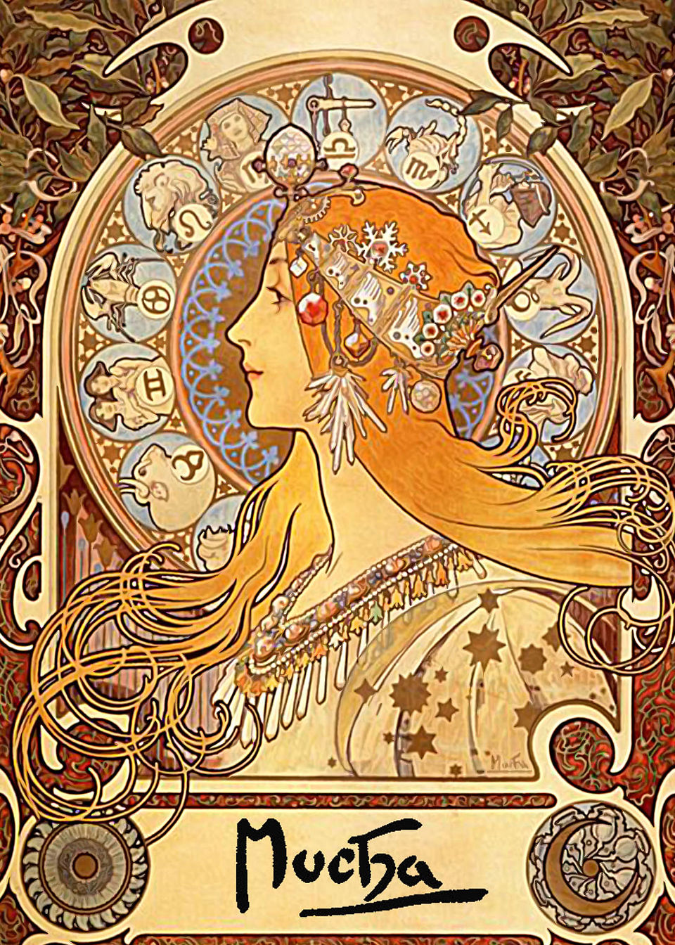Alphonse Mucha - Zodiac
