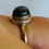 Thumbnail: 925 Solid Silver Natural Labradorite Ring Size 8