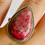 Thumbnail: 925 Solid Silver Pink Thulite Ring Size 9.5