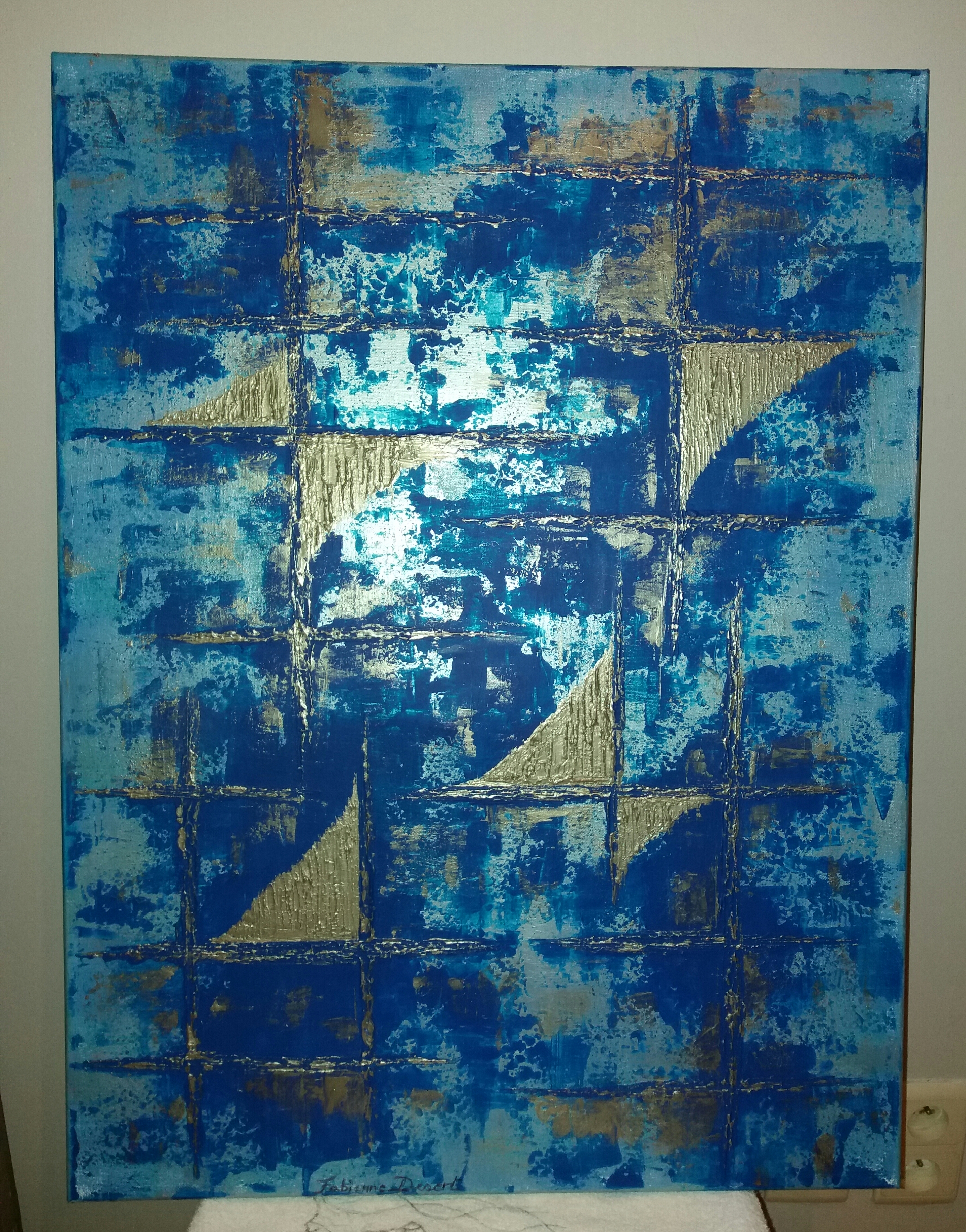 Bleu d'argent