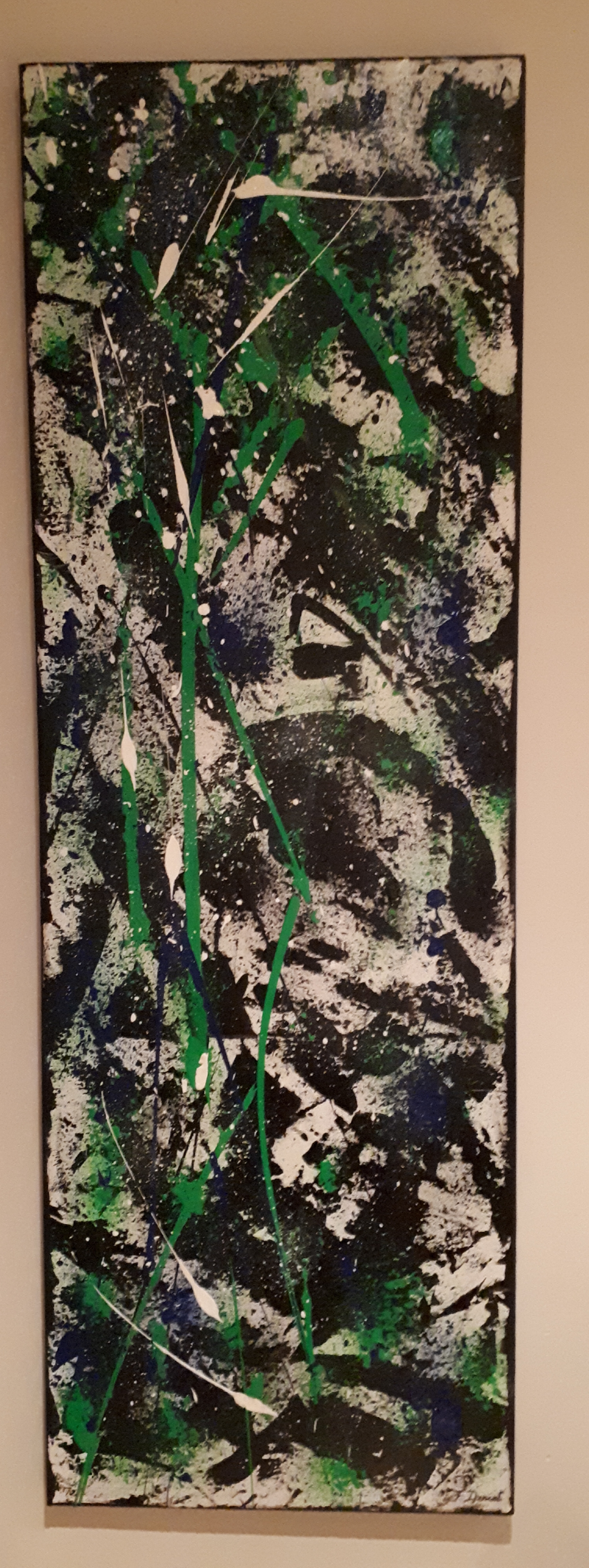 Noir et vert