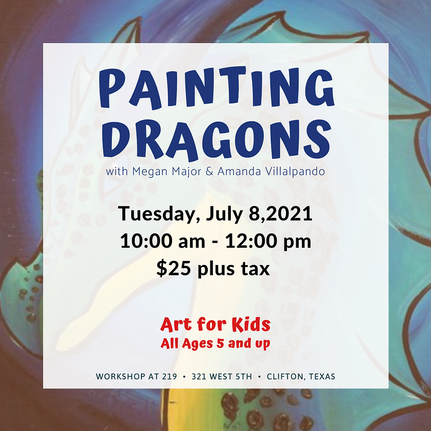 Youth Art - Painting Dragons