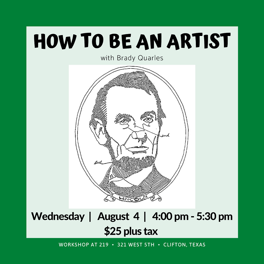 How To Be An Artist Series